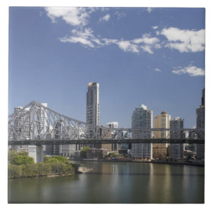Australien, Queensland, Brisbane, Story Bridge, Fliese