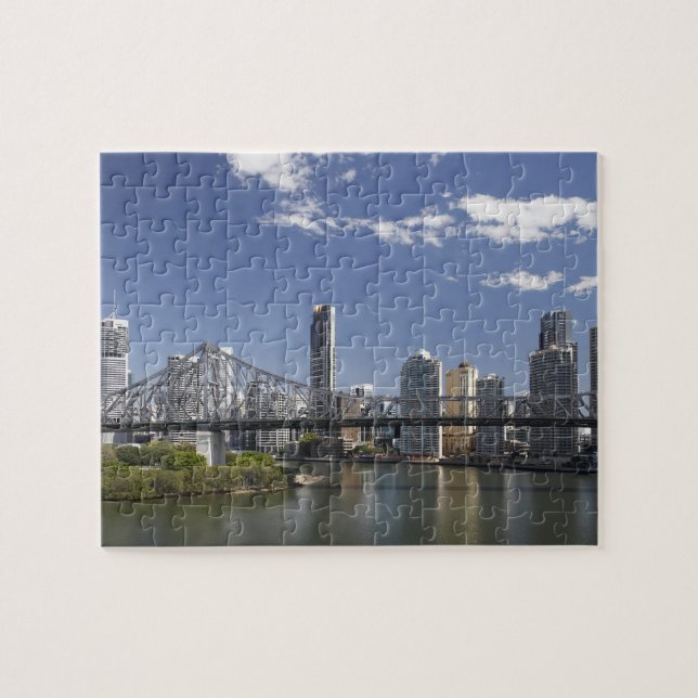 Australien, Queensland, Brisbane, Story Bridge, Puzzle (Horizontal)