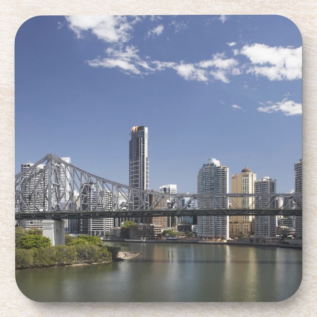 Australien, Queensland, Brisbane, Story Bridge, Untersetzer (Vorderseite)