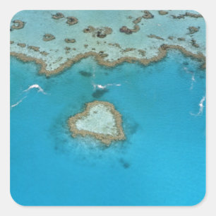 Australien, Queensland, die Whitsunday Islands, Quadratischer Aufkleber
