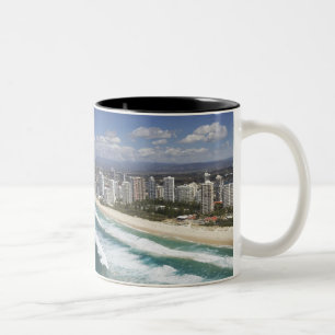 Australien, Queensland, Gold Coast, Main Beach - Zweifarbige Tasse