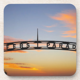 Australien, Queensland, Gold Coast, Sonnenaufgang, Untersetzer