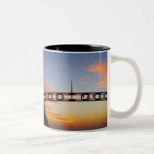 Australien, Queensland, Gold Coast, Sonnenaufgang, Zweifarbige Tasse