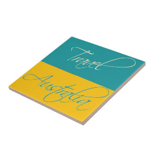 Australien: Reise-Keramik Fliese