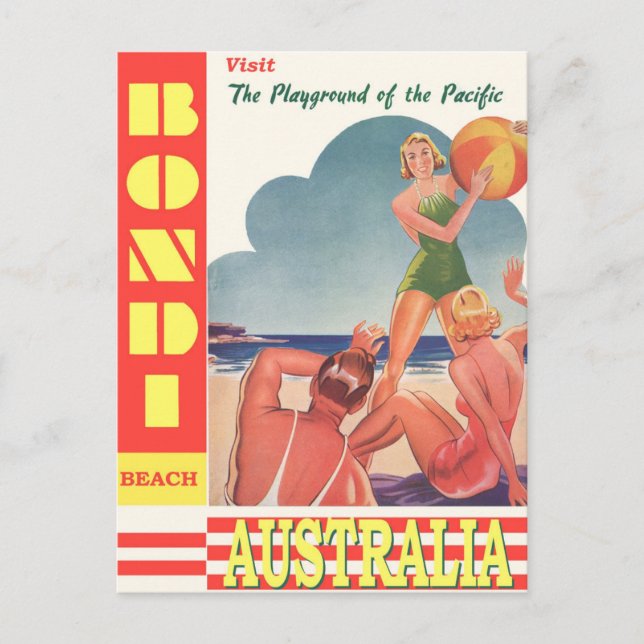 Australien Reise Postkarte (Vorderseite)