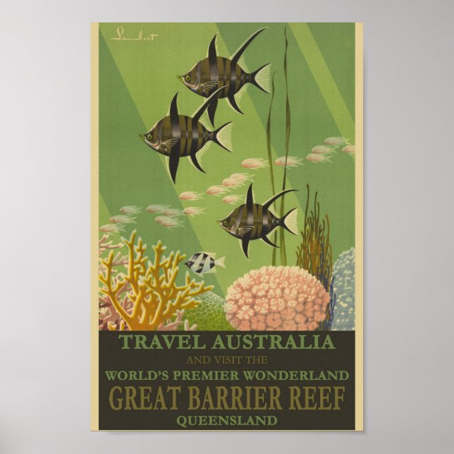 Australien Reisen Poster (Vorne)