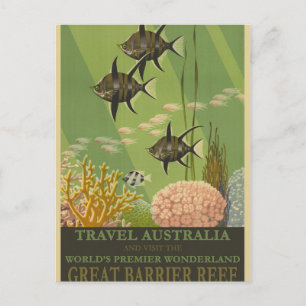 Australien Reisen Postkarte