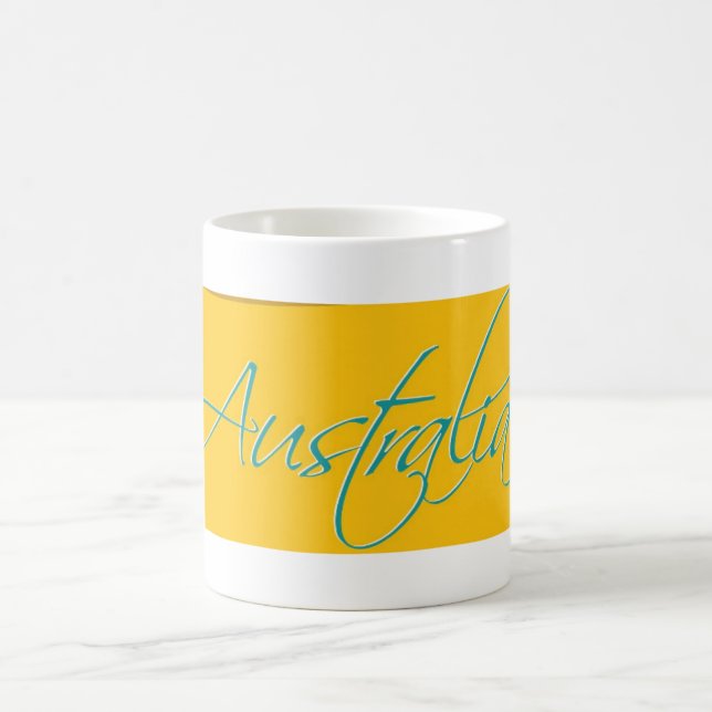 Australien: Reisen Sie Kaffee Mug Kaffeetasse (Mittel)