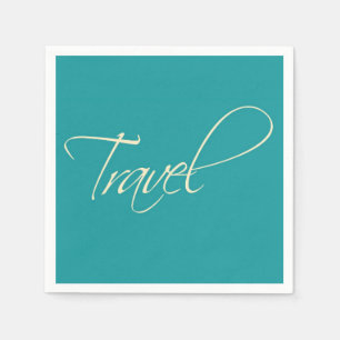 Australien: Reisepapier Napkin Serviette