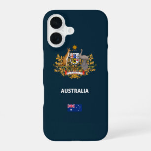 Australien Reisepass Handyhülle iPhone 16 Hülle