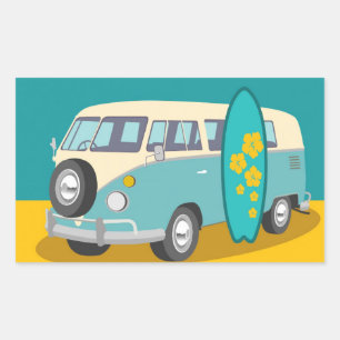 Australien:Reisesticker Rechteckiger Aufkleber