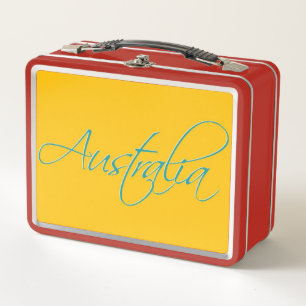 Australien: Reisestift Metall Brotdose