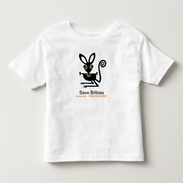 Australien - Rett BILBIES - Tiergrafik - Wildfauna Kleinkind T-shirt (Vorderseite)