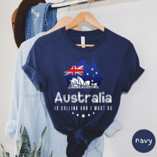 Australien ruft an und ich muss T - Shirt gehen