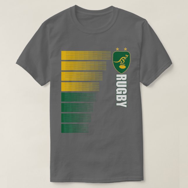 Australien Rugby Jersey Australian Rugby 2 Sided T-Shirt (Design vorne)