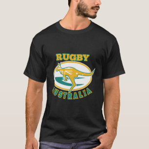 Australien Rugby Wallabies Rugby Jersey Australisc T-Shirt