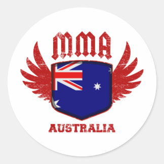 Australien Runder Aufkleber