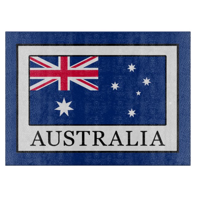 Australien Schneidebrett (Vorderseite)