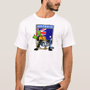 Australien Scuba Diving Panda T-Shirt