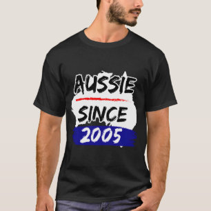 Australien Seit 2005 Karte T-Shirt