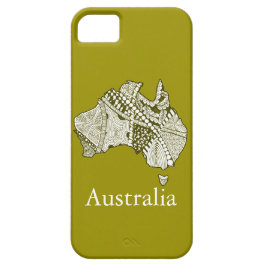 Australien Souvenir Karte Case-Mate iPhone Hülle