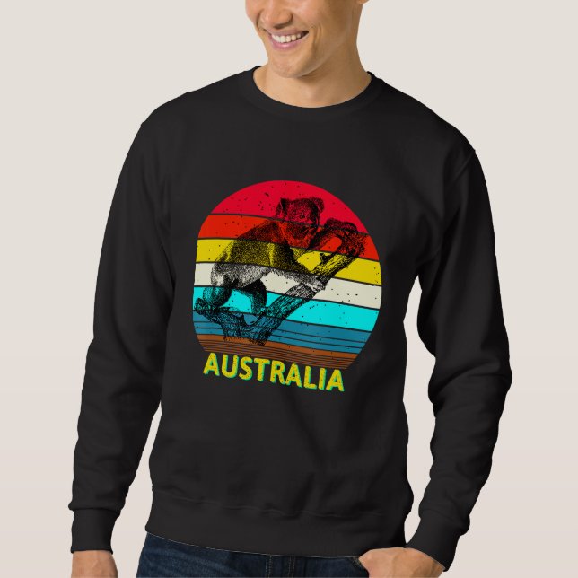 Australien Souvenir Koala Australian Sweatshirt (Vorderseite)