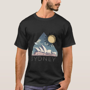 Australien Souvenir - Sydney Opera House Harbour - T-Shirt
