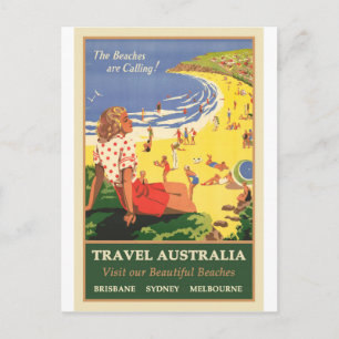 Australien, Strände rufen Postkarte