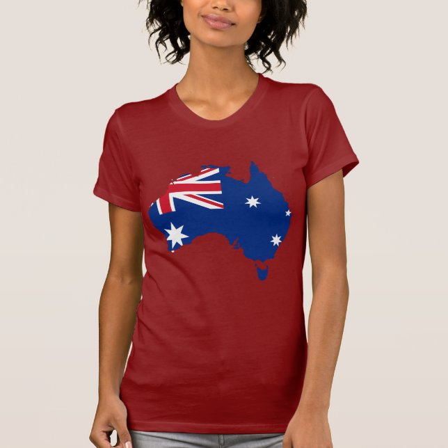 Australien-Stummel, Australien T-Shirt (Vorderseite)