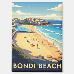 Australien Sydney Bondi Beach Postcard Magnet