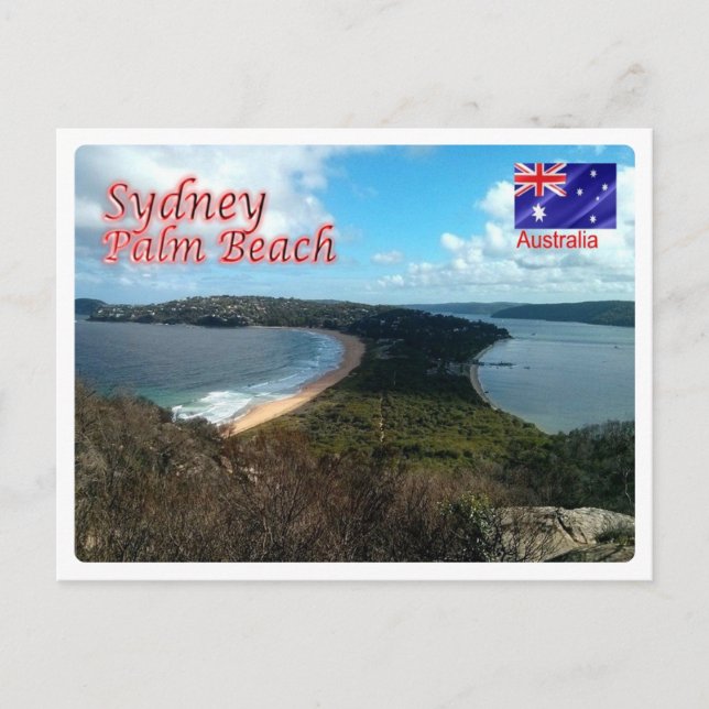Australien - Sydney - Palm Beach - Postkarte (Vorderseite)