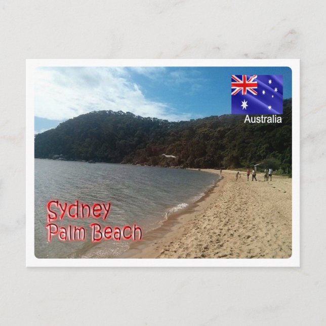 Australien - Sydney - Palm Beach - Postkarte (Vorderseite)