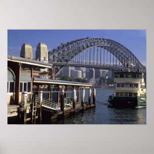 Australien, Sydney, Personenfähre, einer aus Poster