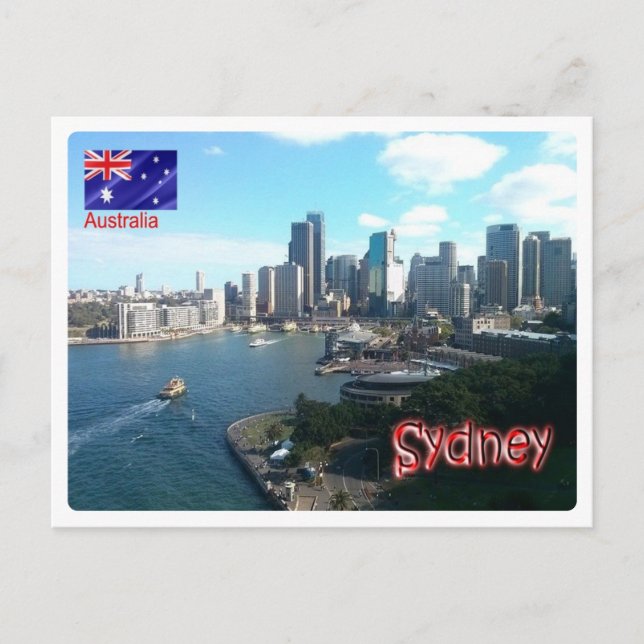Australien - Sydney - Postkarte (Vorderseite)