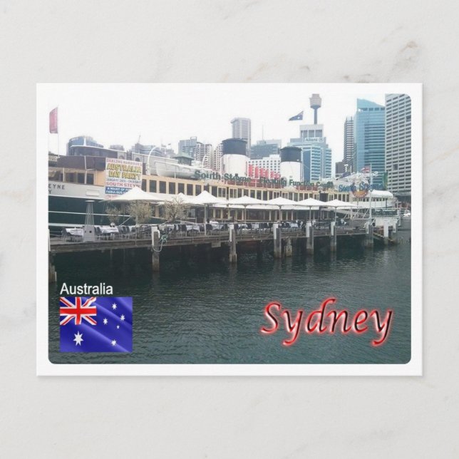 Australien - Sydney - Postkarte (Vorderseite)