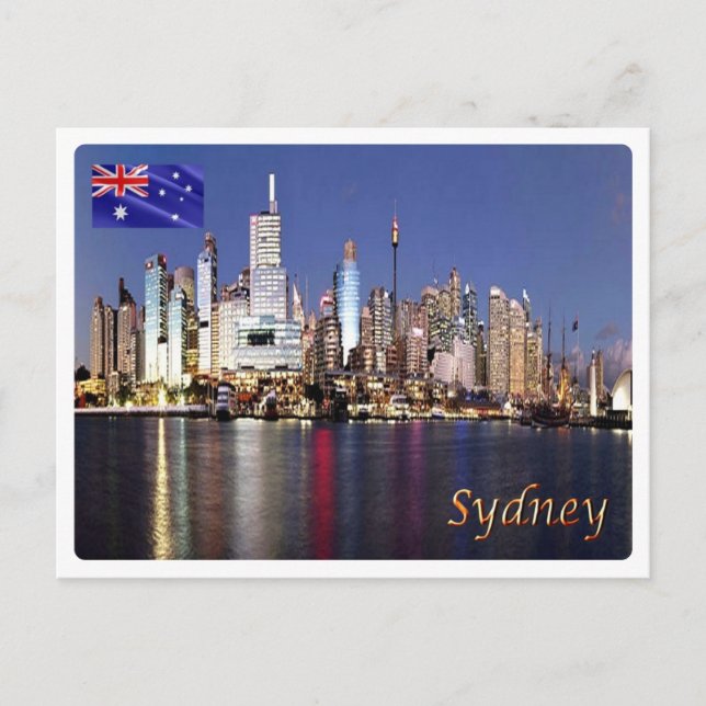 Australien - Sydney - Postkarte (Vorderseite)