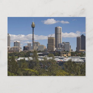 Australien, Sydney, Potts Point. Skyline von Sydne Postkarte