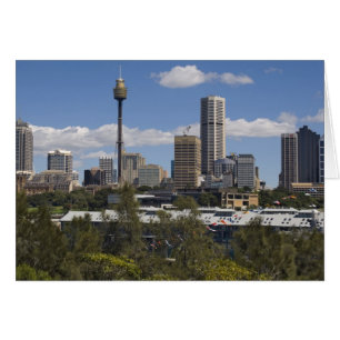 Australien, Sydney, Potts Point. Sydney Skyline.