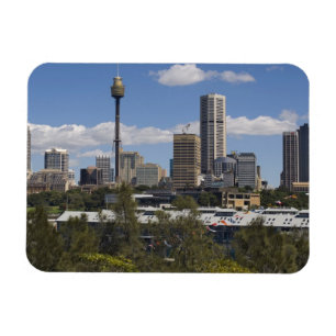 Australien, Sydney, Potts Point. Sydney Skyline. Magnet