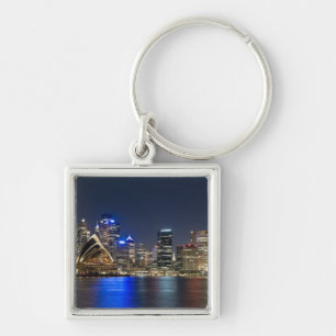 Australien, Sydney. Skyline mit Opernhaus Schlüsselanhänger
