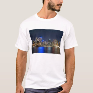 Australien, Sydney. Skyline mit Opernhaus T-Shirt