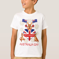 AUSTRALIEN-TAG am 26. Januar, KÄNGURUS, KIND