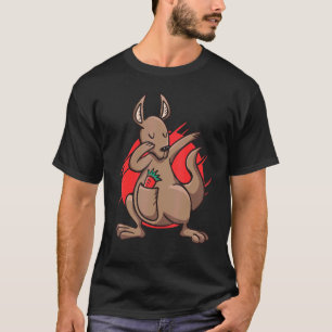 Australien Tanz Dabbing Dab Kinder Karotte Känguru T-Shirt