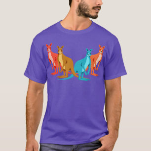 Australien Tier Känguru T-Shirt