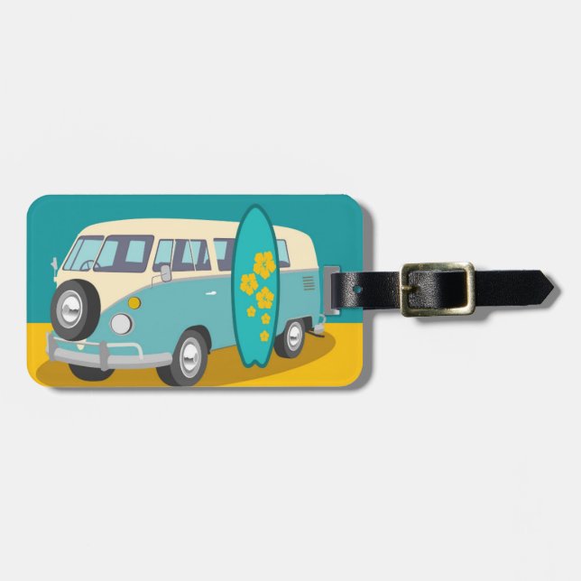Australien:Travel Luggage Tag Gepäckanhänger (Vorderseite horizontal)