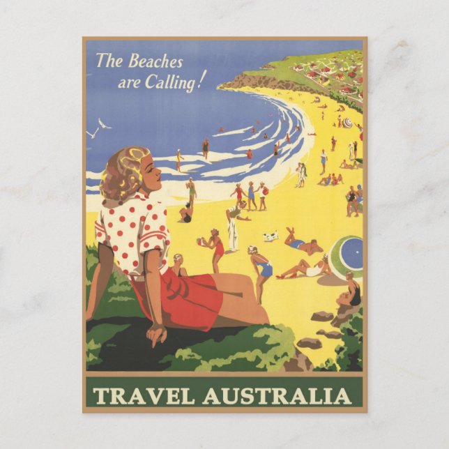 Australien Travel Postcard Postkarte (Vorderseite)
