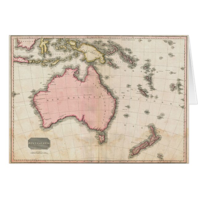 Australien u. der Südwestpazifik (Vorderseite (Horizontal))