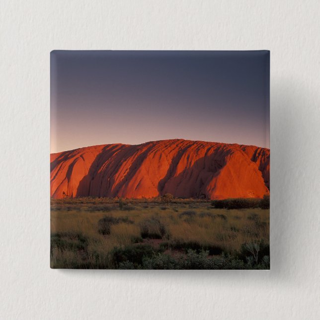 Australien, Uluru-Nationalpark. Uluru oder Button (Vorderseite)