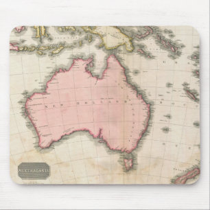 Australien und der Südwestpazifik Mousepad