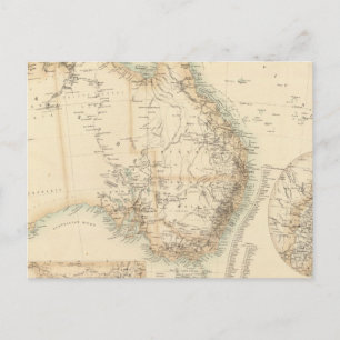 Australien und Neuseeland Postkarte